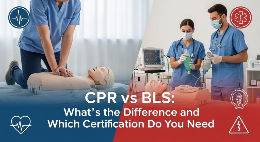 CPR vs BLS Whats the Difference and Which Certification Do You Need