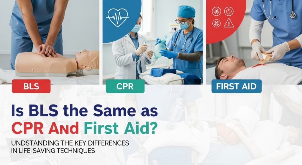 Is BLS the Same as CPR and First Aid