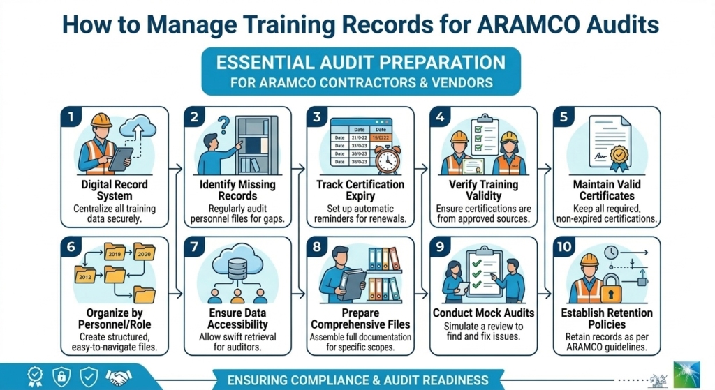 How to Manage Training Records for ARAMCO Audits