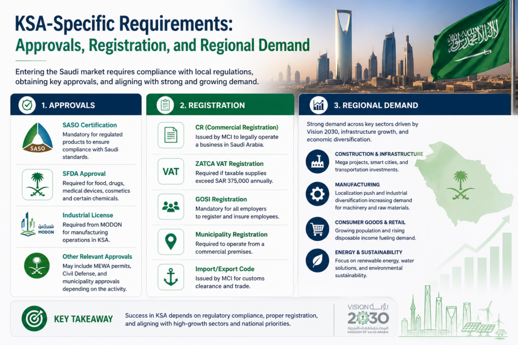 KSA Specific Requirements