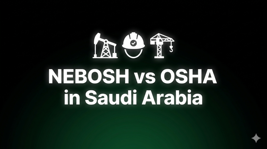 NEBOSH vs OSHA: Job Opportunities in Saudi Arabia