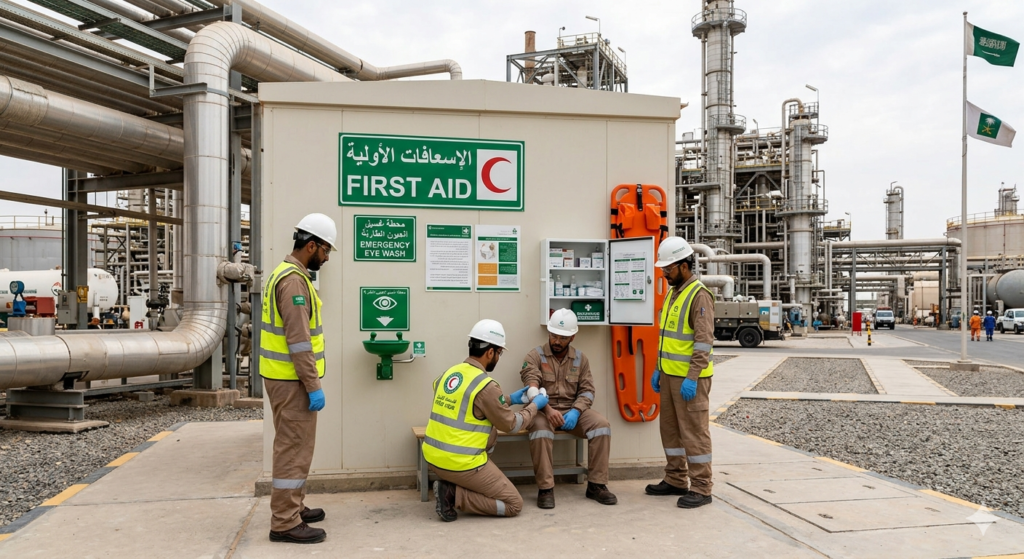 Saudi Aramco First Aid Requirements for Vendors