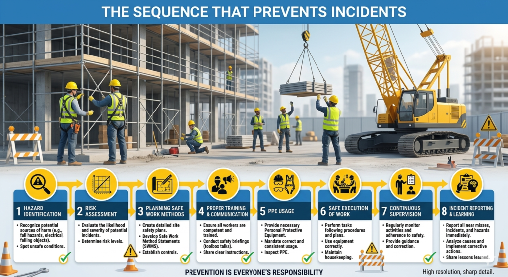 The sequence that prevents incidents