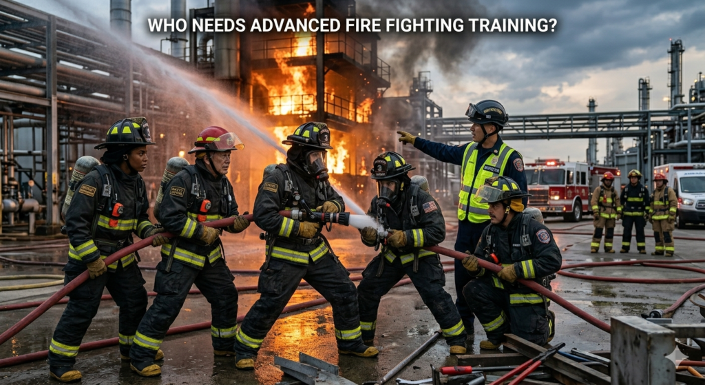 Who Needs Advanced Fire Fighting Training