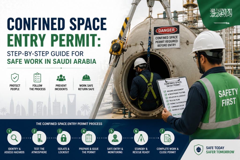 Confined Space Entry Permit: Step-by-Step Guide for Safe Work in Saudi Arabia