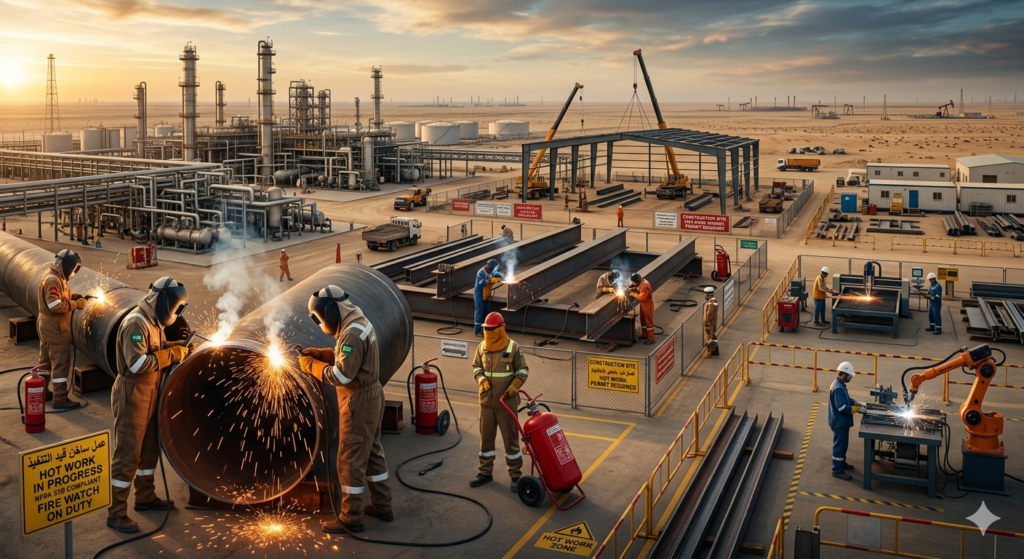 Industry-Specific Hot Work Requirements in Saudi Arabia