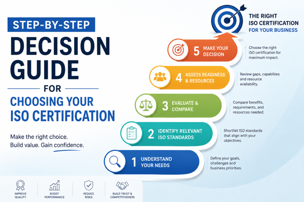 Step-by-step decision guide for choosing your ISO certification