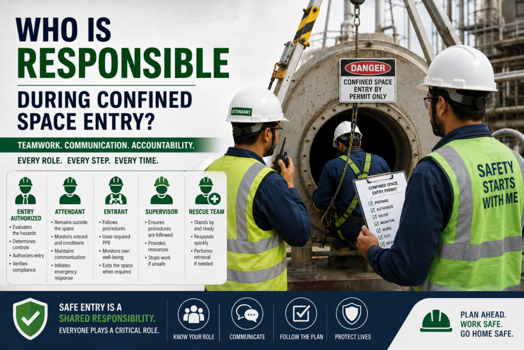 Who Is Responsible During Confined Space Entry